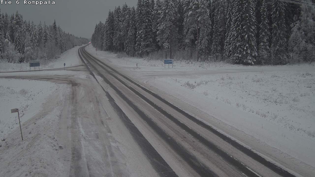 Kelikamerat Kuva Tie 6 Kontiolahti, Romppala, Kontiolahti, Pohjois-Karjala