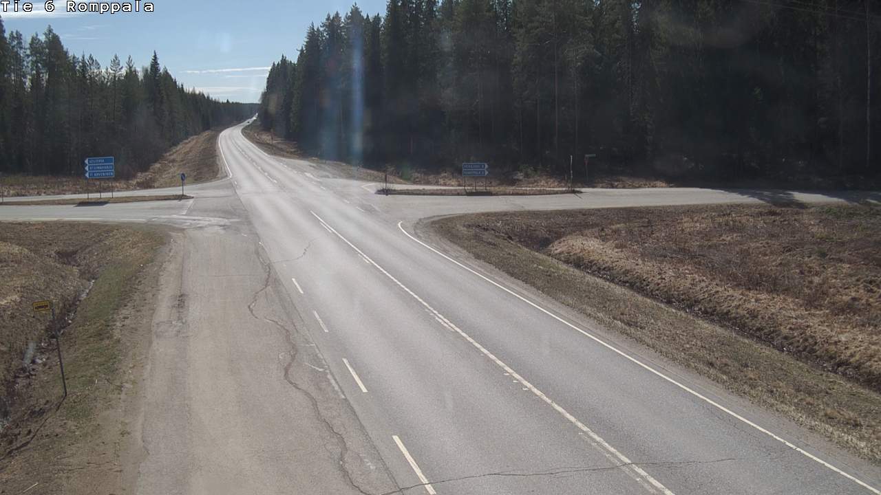 Kelikamerat Kuva Tie 6 Kontiolahti, Romppala, Kontiolahti, Pohjois-Karjala