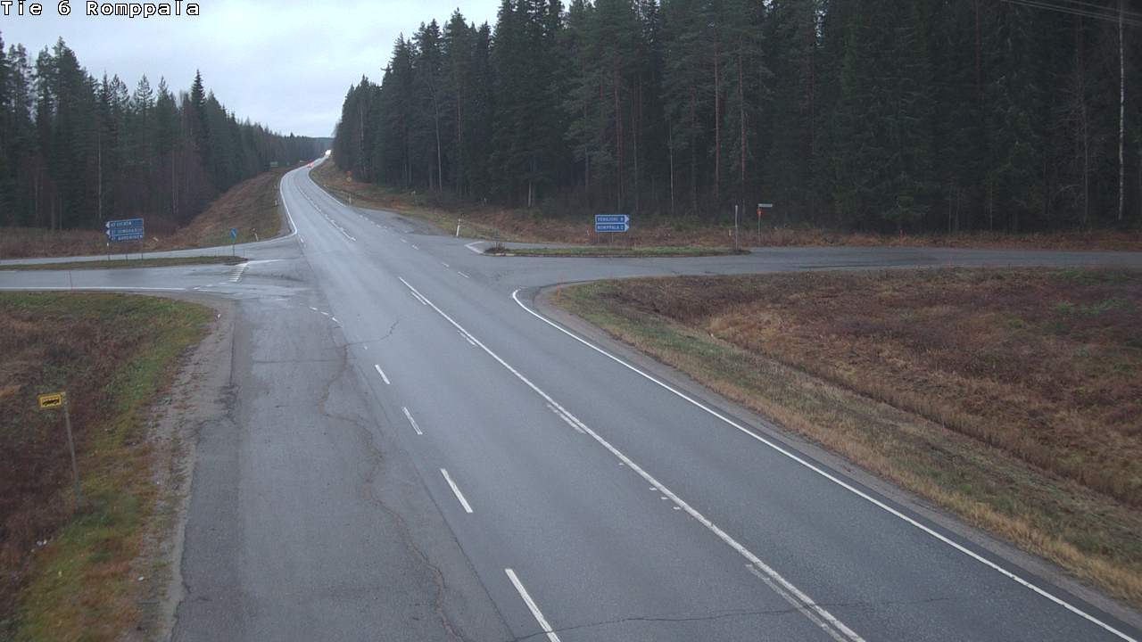 Kelikamerat Kuva Tie 6 Kontiolahti, Romppala, Kontiolahti, Pohjois-Karjala