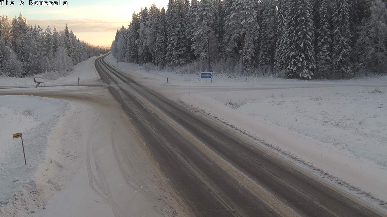Kelikamerat Kuva Tie 6 Kontiolahti, Romppala, Kontiolahti, Pohjois-Karjala