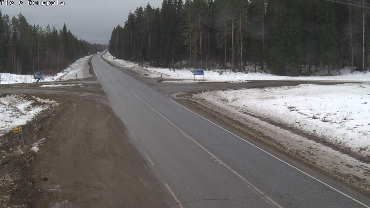 Kelikamerat Kuva Tie 6 Kontiolahti, Romppala, Kontiolahti, Pohjois-Karjala