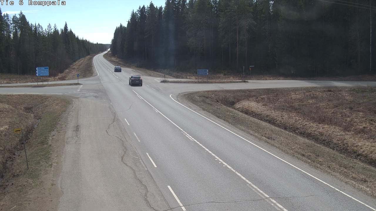 Kelikamerat Kuva Tie 6 Kontiolahti, Romppala, Kontiolahti, Pohjois-Karjala