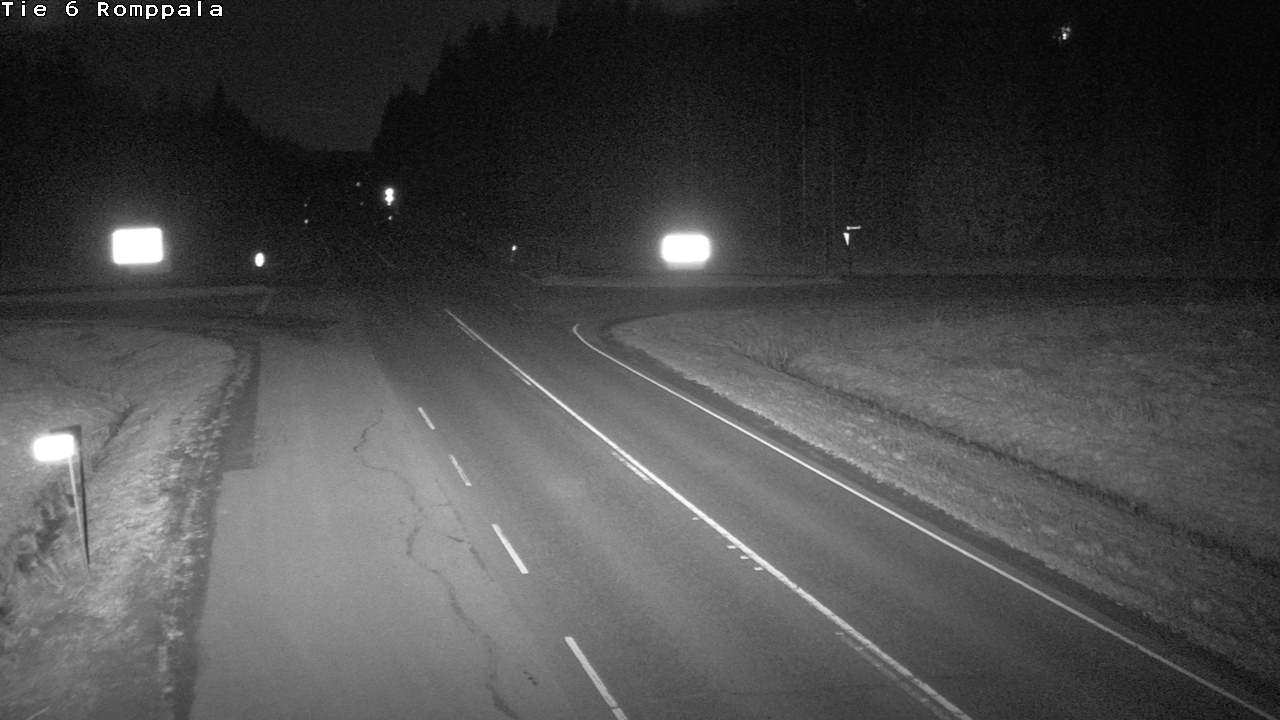 Weather Camera Image Road 6 Kontiolahti, Romppala, Kontiolahti, Pohjois-Karjala