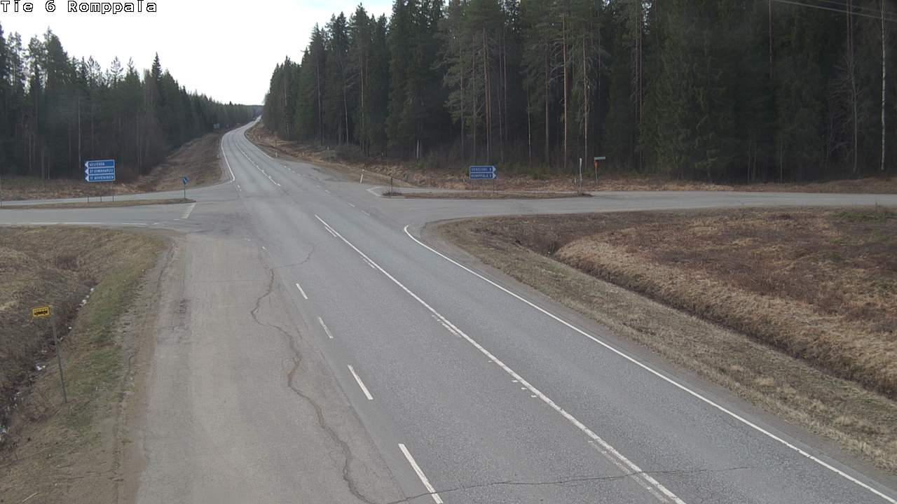 Kelikamerat Kuva Tie 6 Kontiolahti, Romppala, Kontiolahti, Pohjois-Karjala