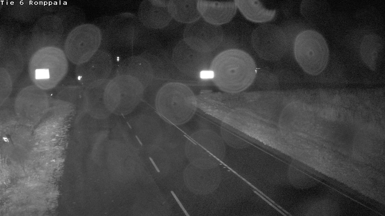 Weather Camera Image Road 6 Kontiolahti, Romppala, Kontiolahti, Pohjois-Karjala