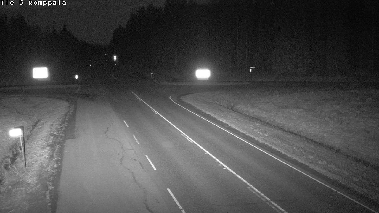 Weather Camera Image Road 6 Kontiolahti, Romppala, Kontiolahti, Pohjois-Karjala