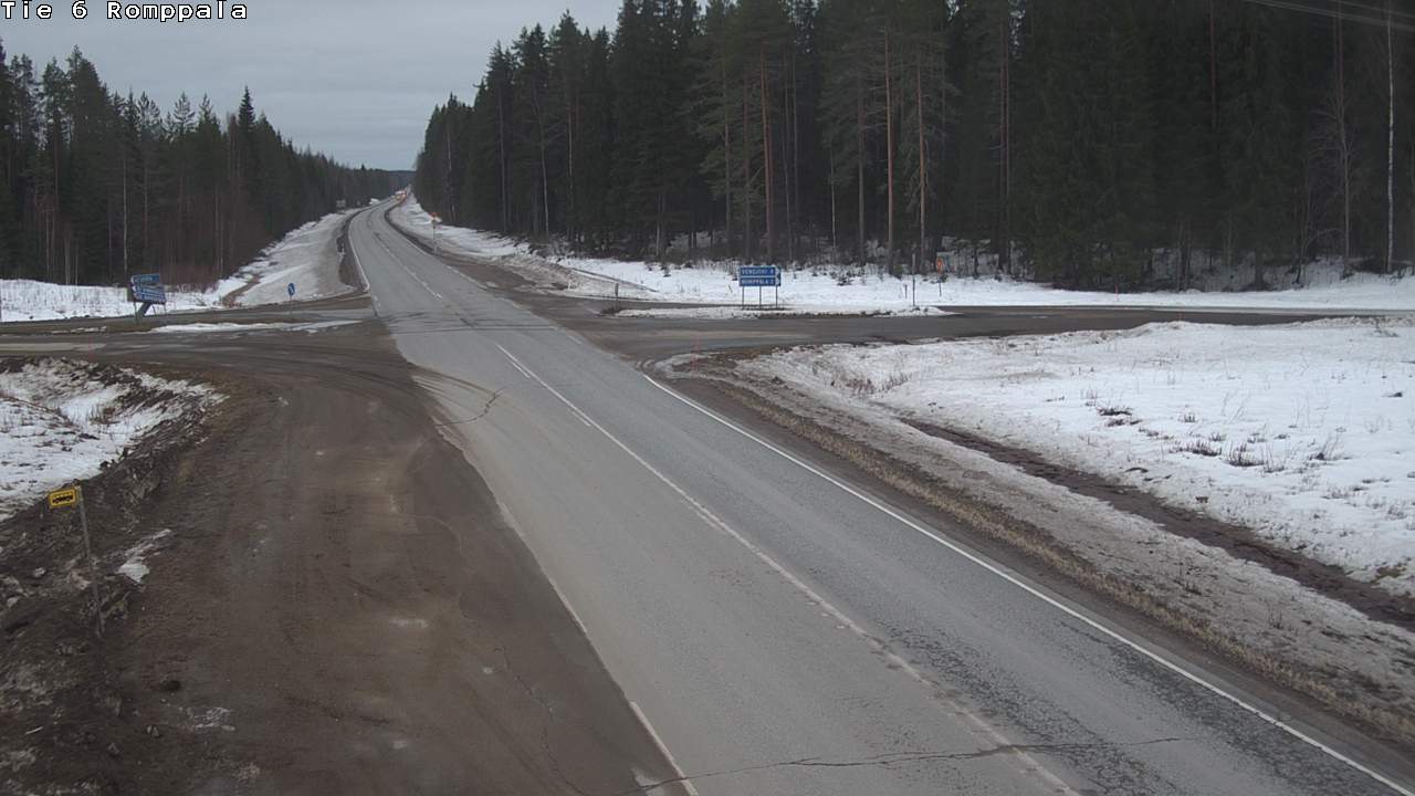 Kelikamerat Kuva Tie 6 Kontiolahti, Romppala, Kontiolahti, Pohjois-Karjala