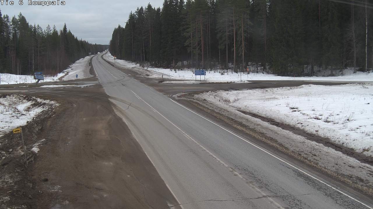 Kelikamerat Kuva Tie 6 Kontiolahti, Romppala, Kontiolahti, Pohjois-Karjala