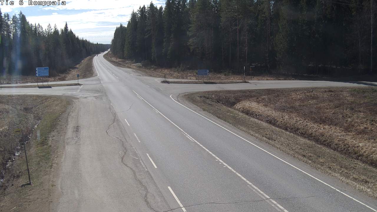 Kelikamerat Kuva Tie 6 Kontiolahti, Romppala, Kontiolahti, Pohjois-Karjala