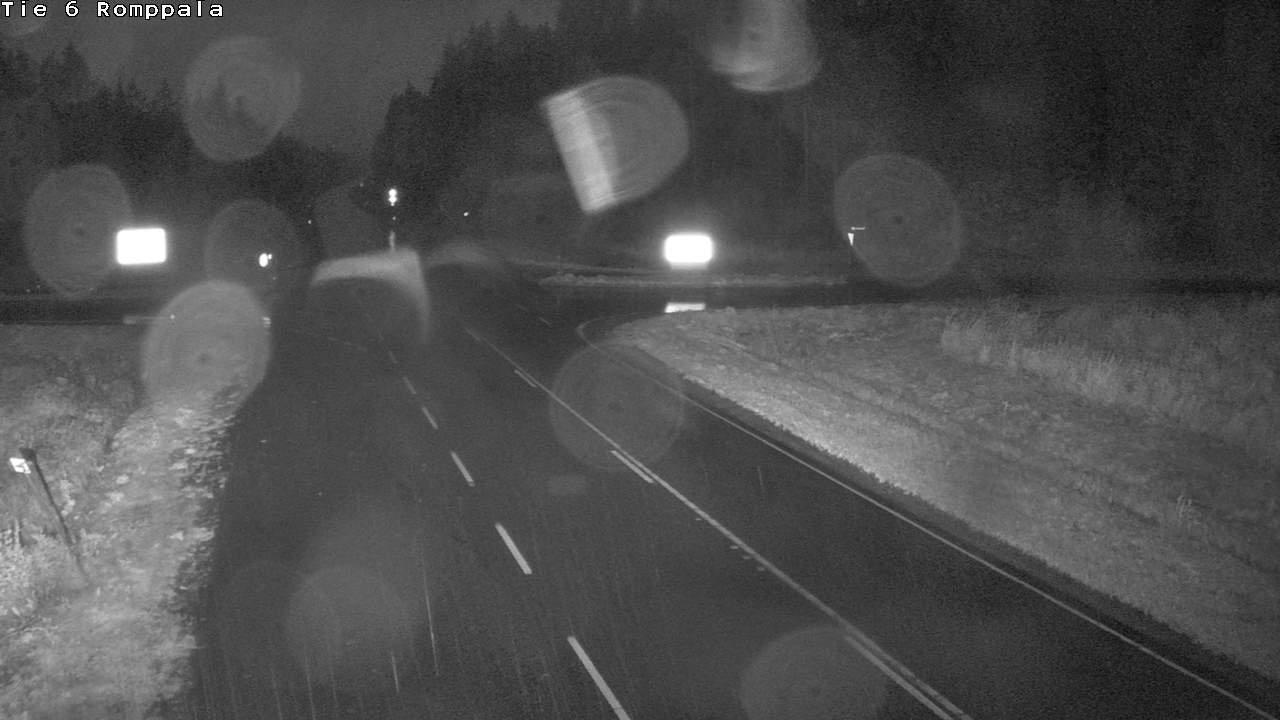 Weather Camera Image Road 6 Kontiolahti, Romppala, Kontiolahti, Pohjois-Karjala