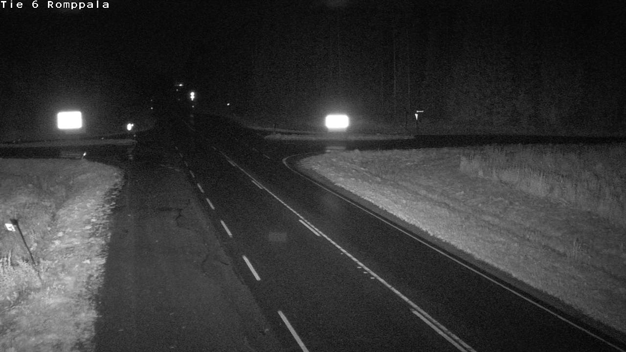 Weather Camera Image Road 6 Kontiolahti, Romppala, Kontiolahti, Pohjois-Karjala