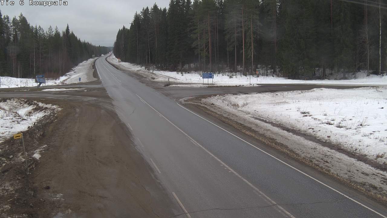 Kelikamerat Kuva Tie 6 Kontiolahti, Romppala, Kontiolahti, Pohjois-Karjala