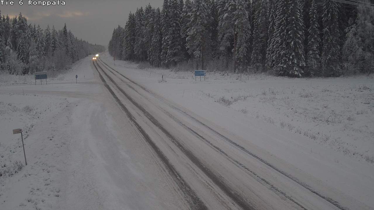 Kelikamerat Kuva Tie 6 Kontiolahti, Romppala, Kontiolahti, Pohjois-Karjala