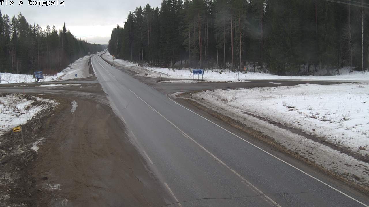 Kelikamerat Kuva Tie 6 Kontiolahti, Romppala, Kontiolahti, Pohjois-Karjala