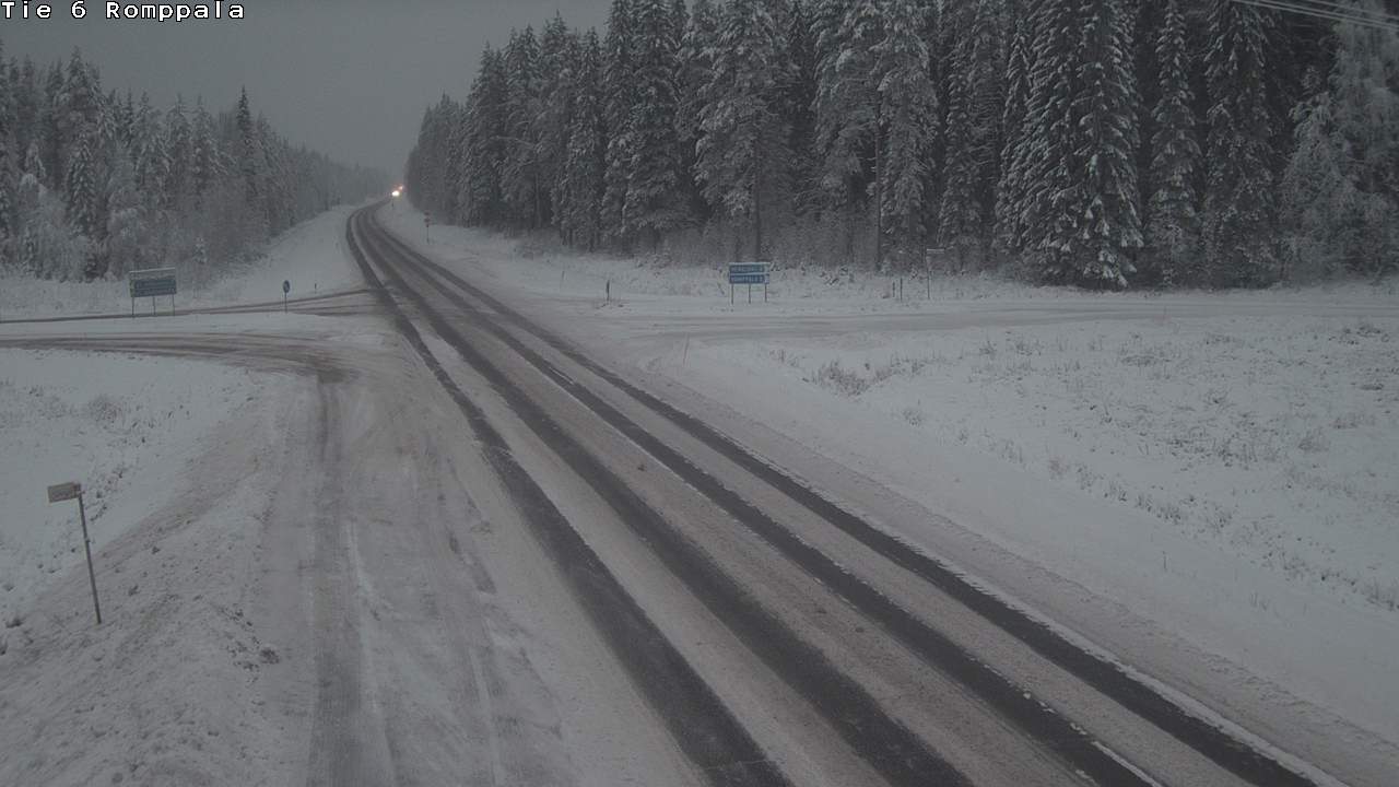 Kelikamerat Kuva Tie 6 Kontiolahti, Romppala, Kontiolahti, Pohjois-Karjala