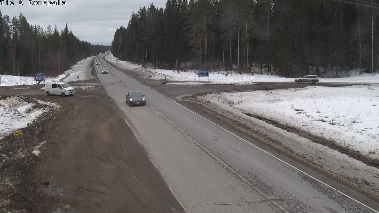 Kelikamerat Kuva Tie 6 Kontiolahti, Romppala, Kontiolahti, Pohjois-Karjala