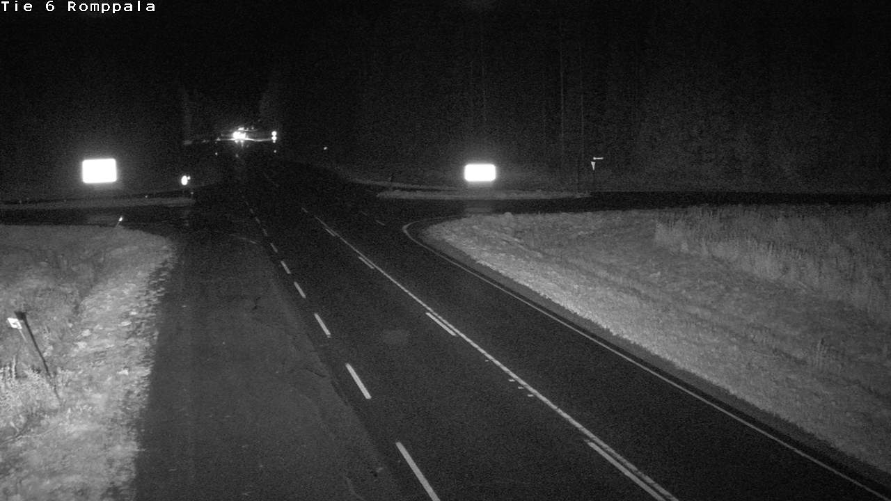 Weather Camera Image Road 6 Kontiolahti, Romppala, Kontiolahti, Pohjois-Karjala