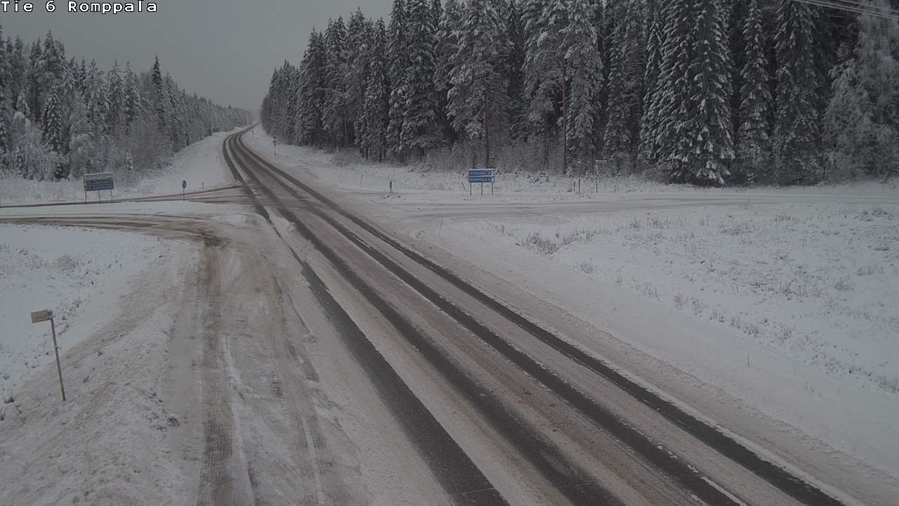 Kelikamerat Kuva Tie 6 Kontiolahti, Romppala, Kontiolahti, Pohjois-Karjala