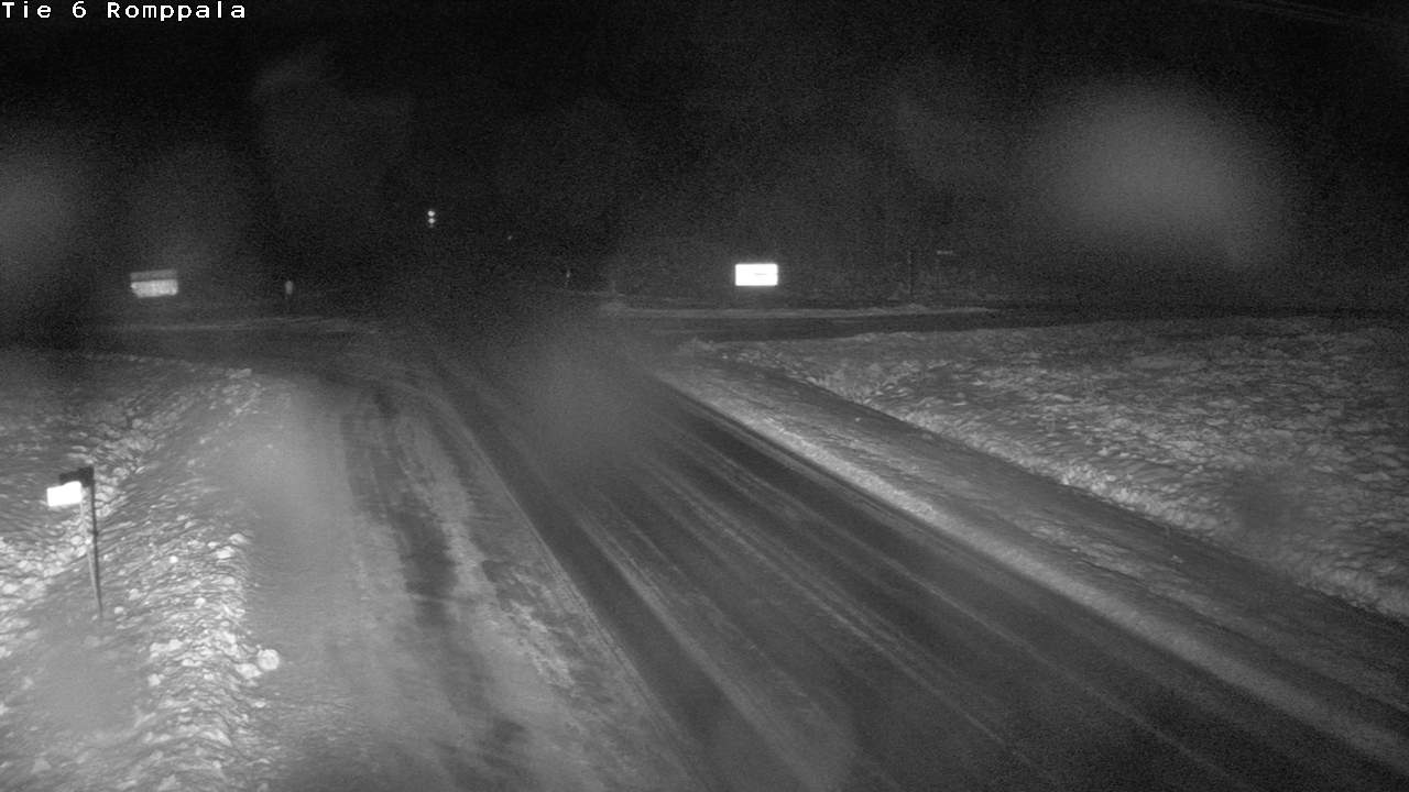 Weather Camera Image Väg 6 Kontiolax, Romppala, Kontiolahti, Pohjois-Karjala