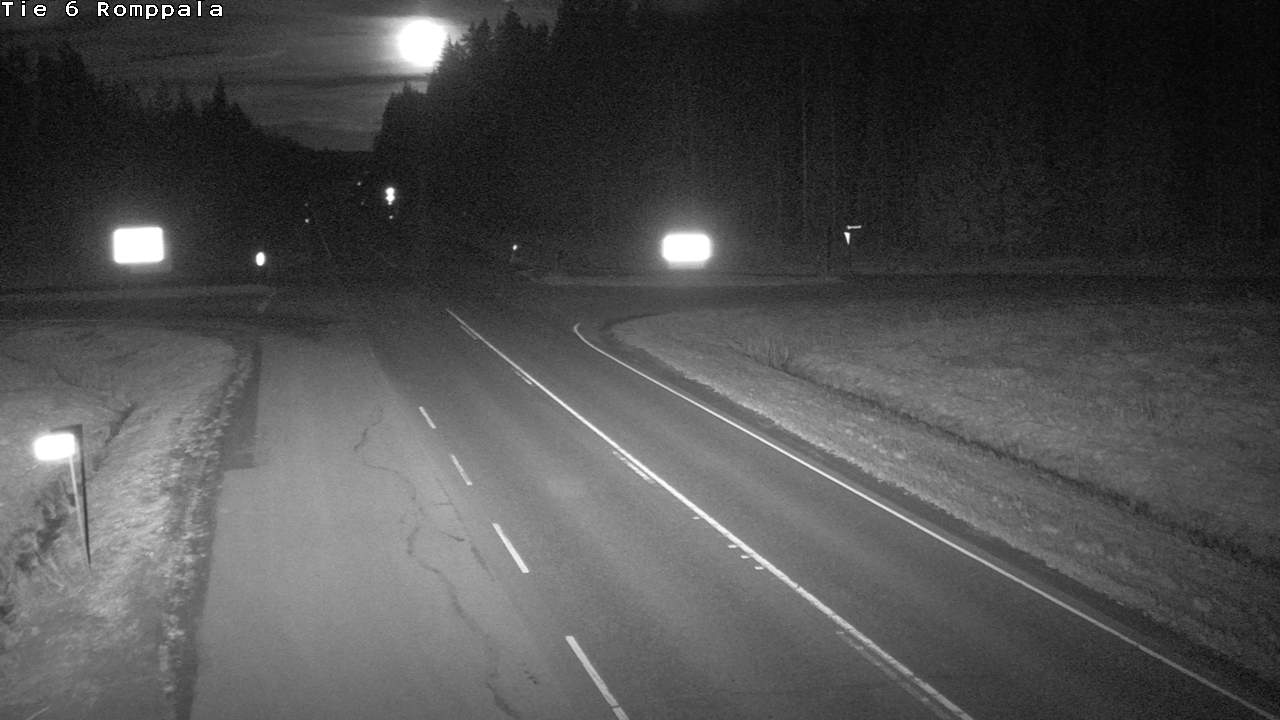 Weather Camera Image Road 6 Kontiolahti, Romppala, Kontiolahti, Pohjois-Karjala