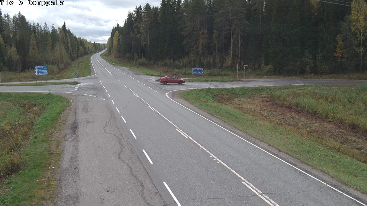 Kelikamerat Kuva Tie 6 Kontiolahti, Romppala, Kontiolahti, Pohjois-Karjala