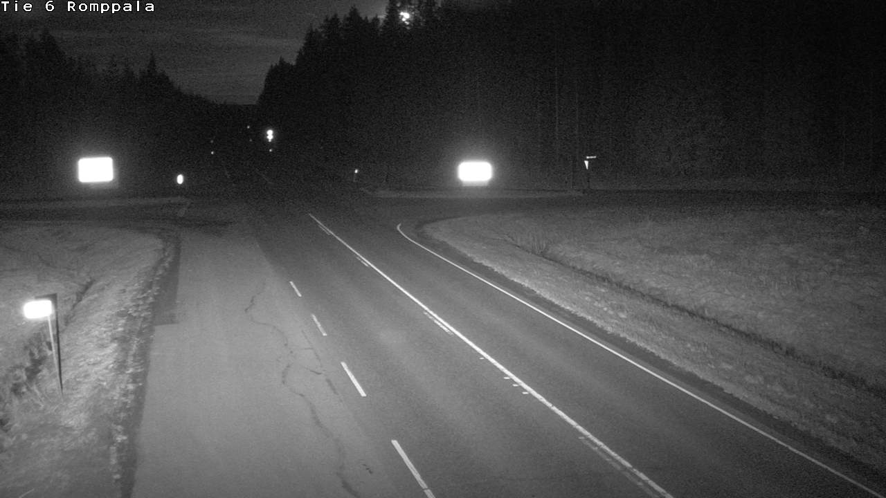 Weather Camera Image Road 6 Kontiolahti, Romppala, Kontiolahti, Pohjois-Karjala