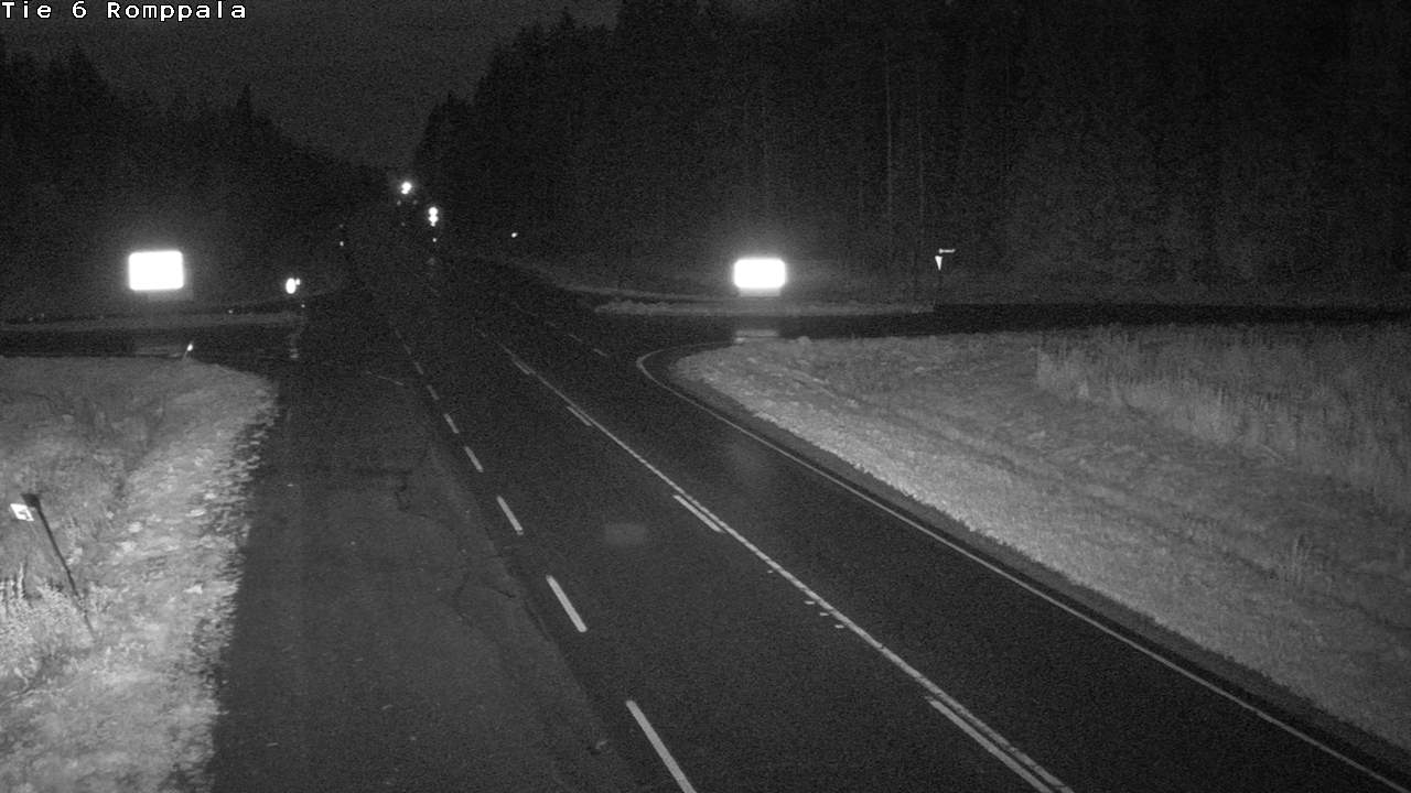 Weather Camera Image Road 6 Kontiolahti, Romppala, Kontiolahti, Pohjois-Karjala