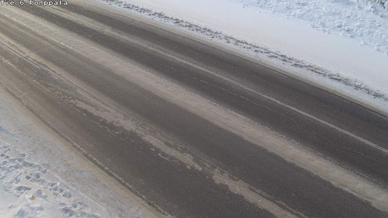 Weather Camera Image Road 6 Kontiolahti, Romppala, Kontiolahti, Pohjois-Karjala