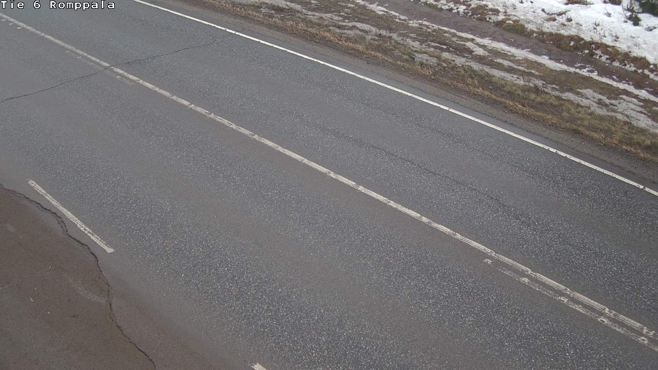 Weather Camera Image Road 6 Kontiolahti, Romppala, Kontiolahti, Pohjois-Karjala