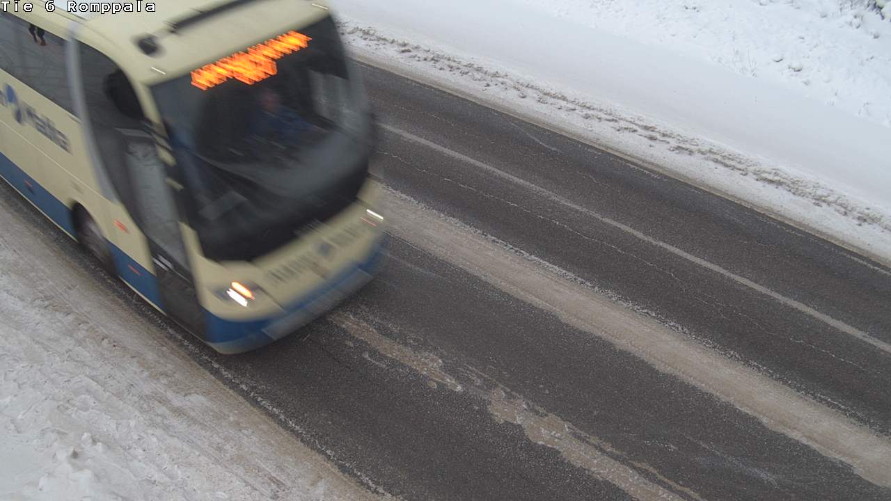Weather Camera Image Road 6 Kontiolahti, Romppala, Kontiolahti, Pohjois-Karjala