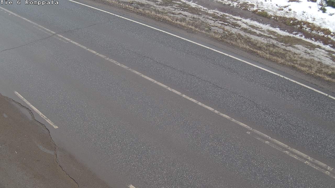Weather Camera Image Väg 6 Kontiolax, Romppala, Kontiolahti, Pohjois-Karjala