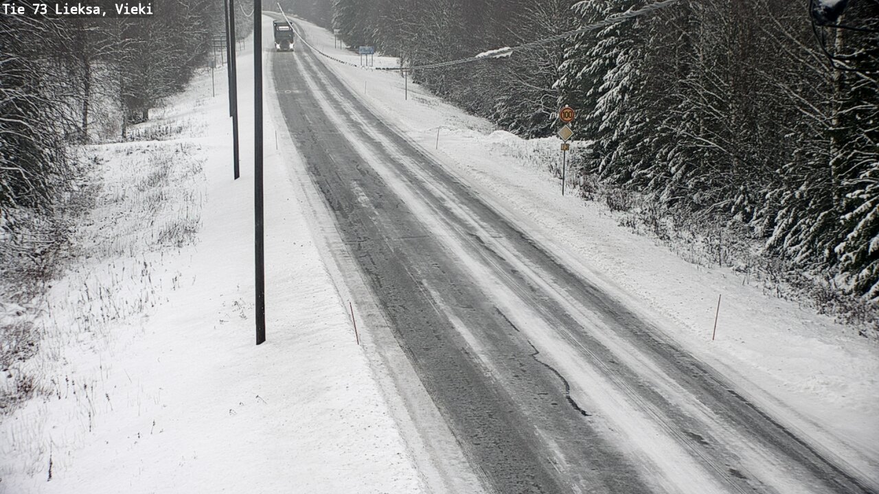 Weather Camera Image Road 73 Lieksa, Vieki, Lieksa, Pohjois-Karjala