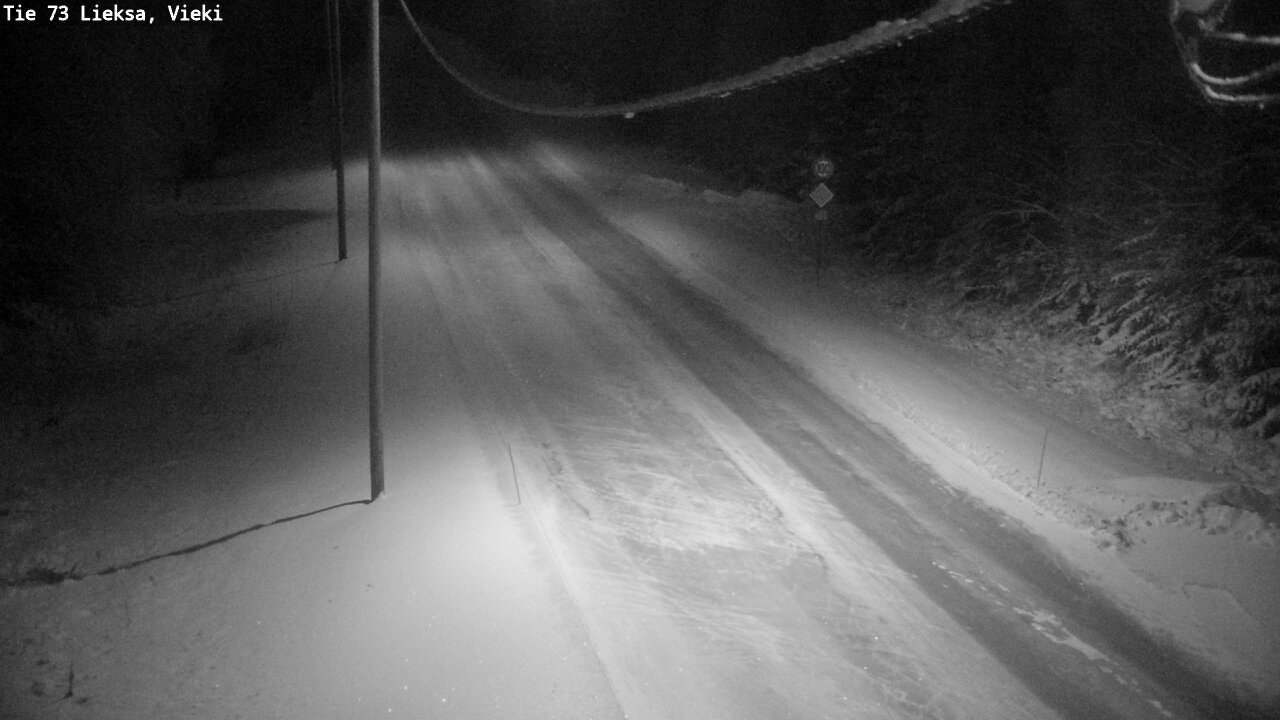 Kelikamerat Kuva Tie 73 Lieksa; Vieki, Lieksa, Pohjois-Karjala
