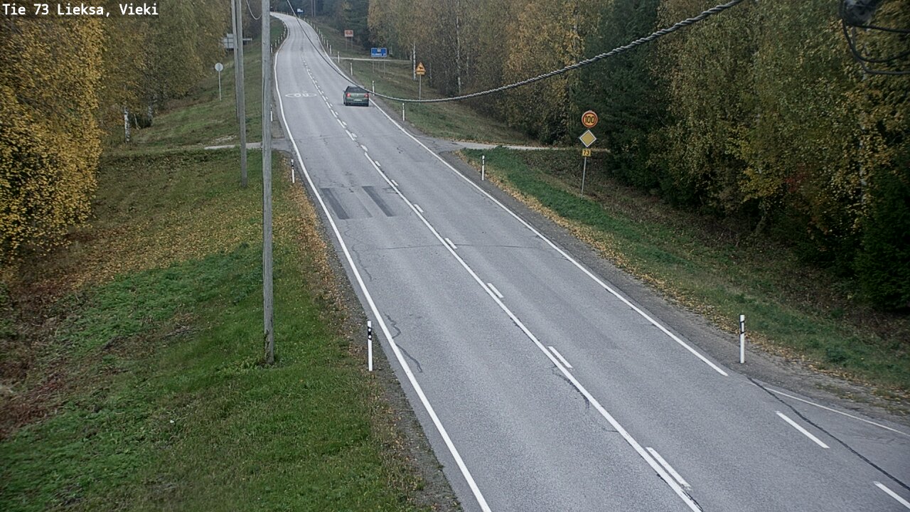 Weather Camera Image Road 73 Lieksa, Vieki, Lieksa, Pohjois-Karjala