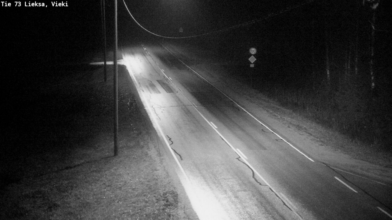 Kelikamerat Kuva Tie 73 Lieksa; Vieki, Lieksa, Pohjois-Karjala