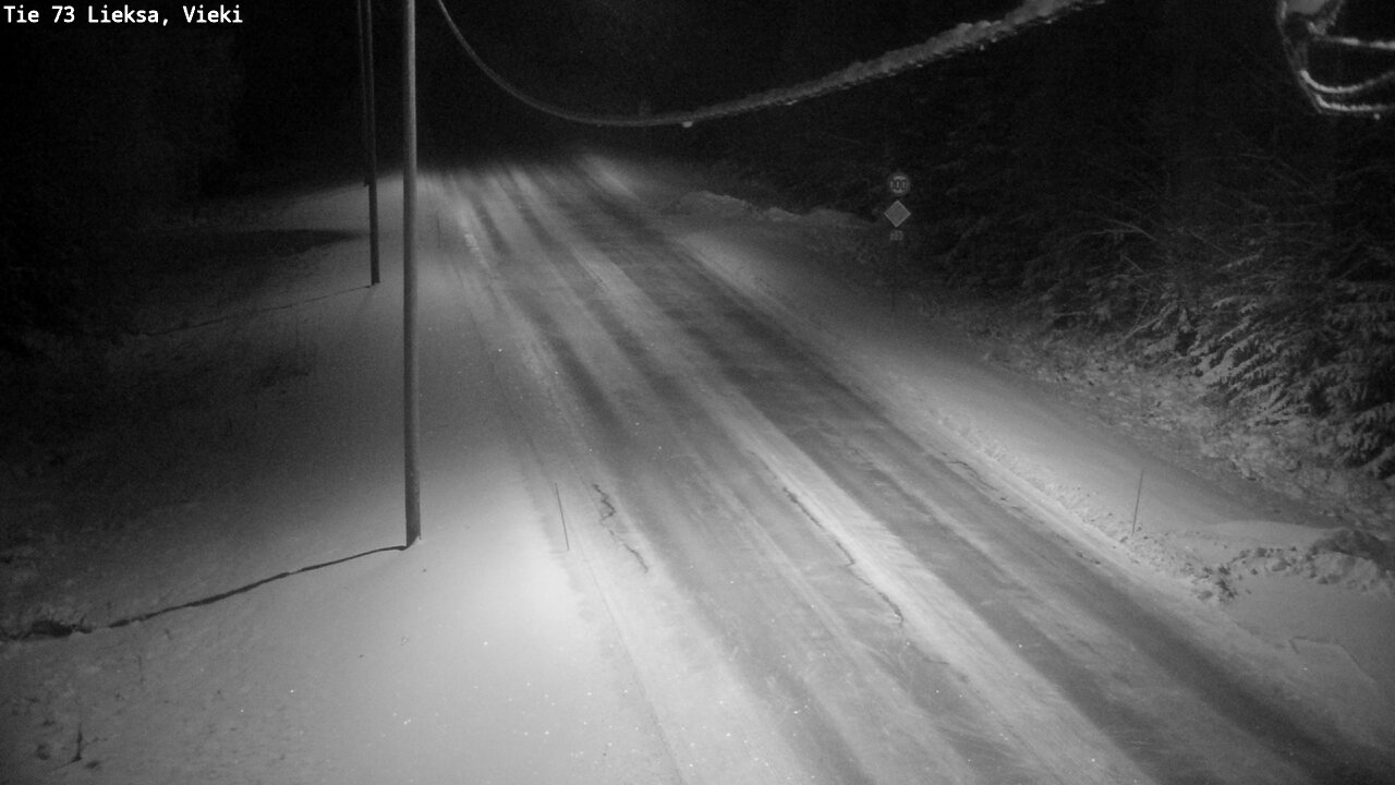 Kelikamerat Kuva Tie 73 Lieksa; Vieki, Lieksa, Pohjois-Karjala
