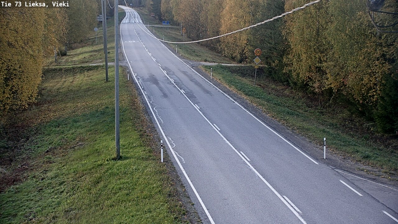 Kelikamerat Kuva Tie 73 Lieksa; Vieki, Lieksa, Pohjois-Karjala