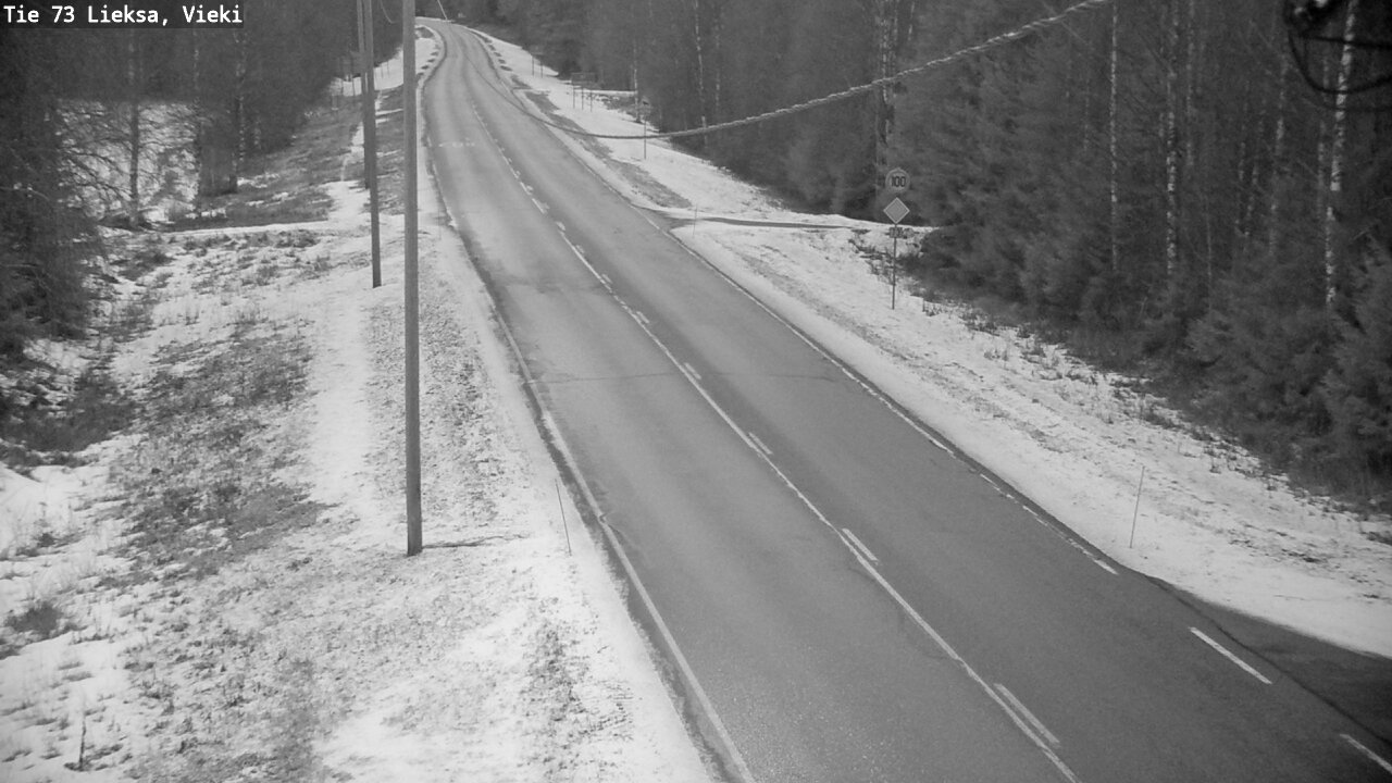 Kelikamerat Kuva Tie 73 Lieksa; Vieki, Lieksa, Pohjois-Karjala