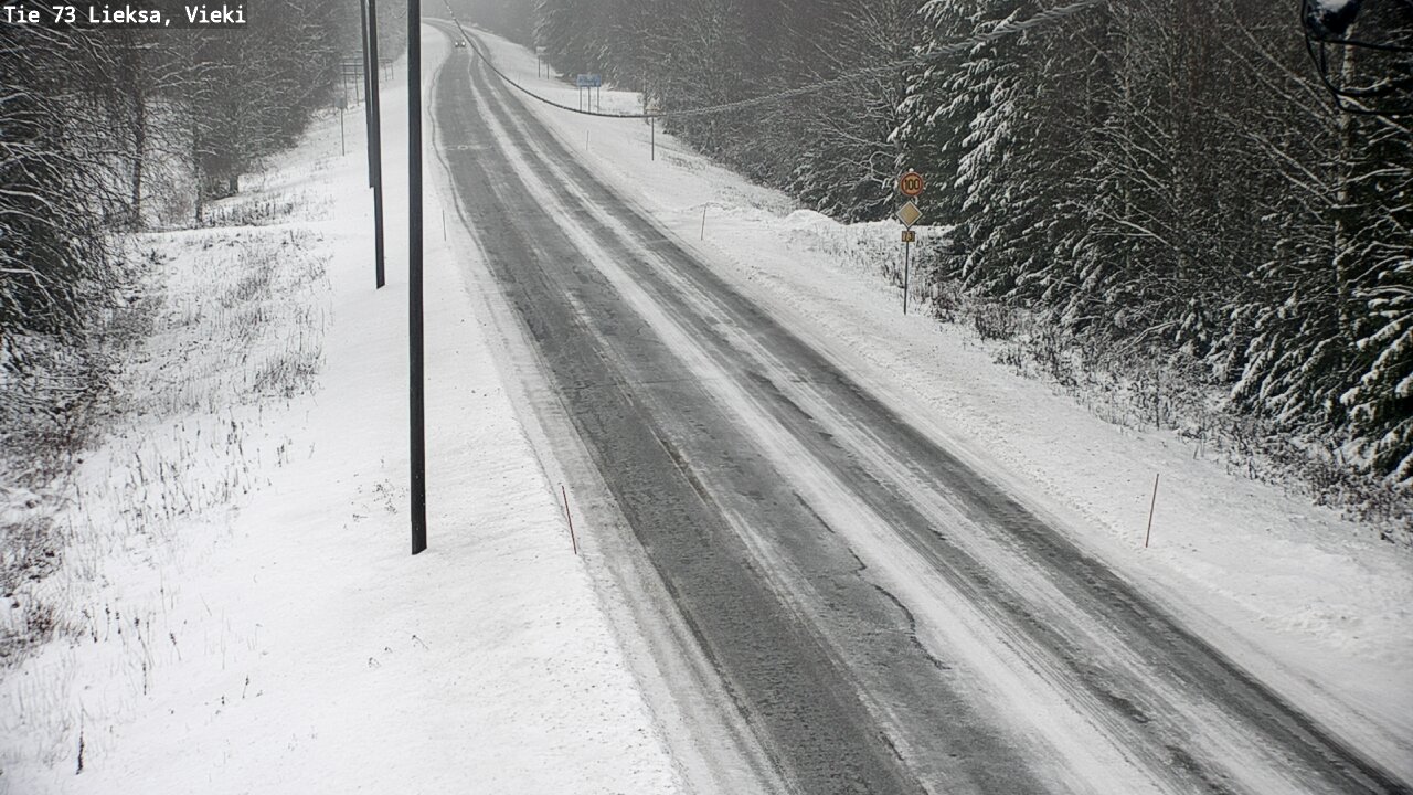 Weather Camera Image Road 73 Lieksa, Vieki, Lieksa, Pohjois-Karjala