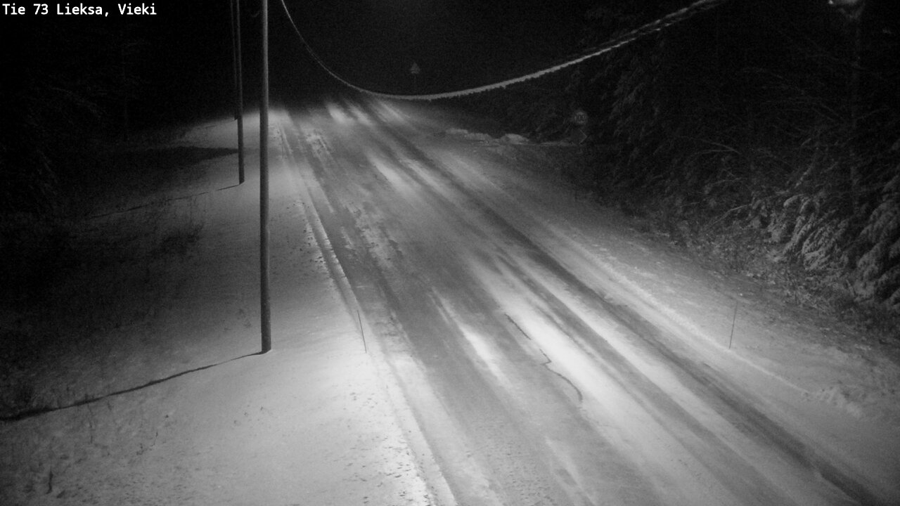 Weather Camera Image Road 73 Lieksa, Vieki, Lieksa, Pohjois-Karjala