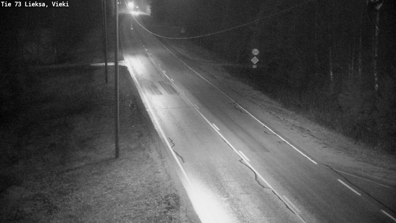 Kelikamerat Kuva Tie 73 Lieksa; Vieki, Lieksa, Pohjois-Karjala