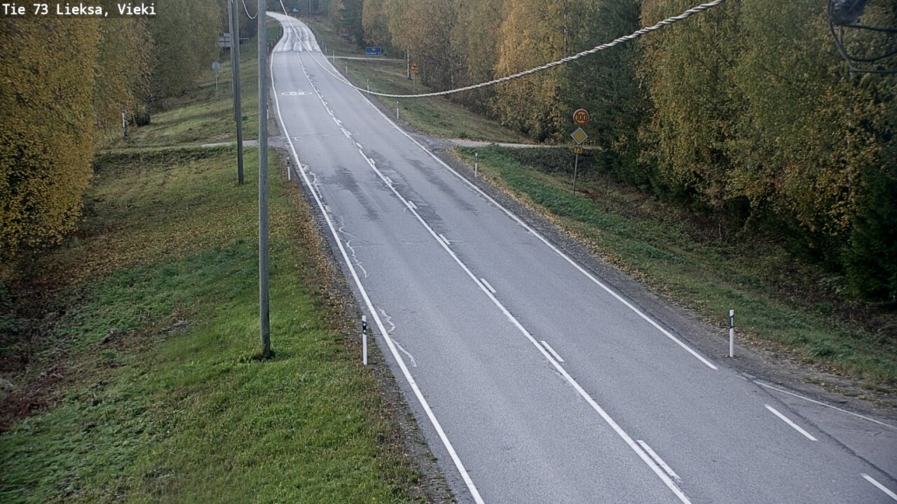 Kelikamerat Kuva Tie 73 Lieksa; Vieki, Lieksa, Pohjois-Karjala