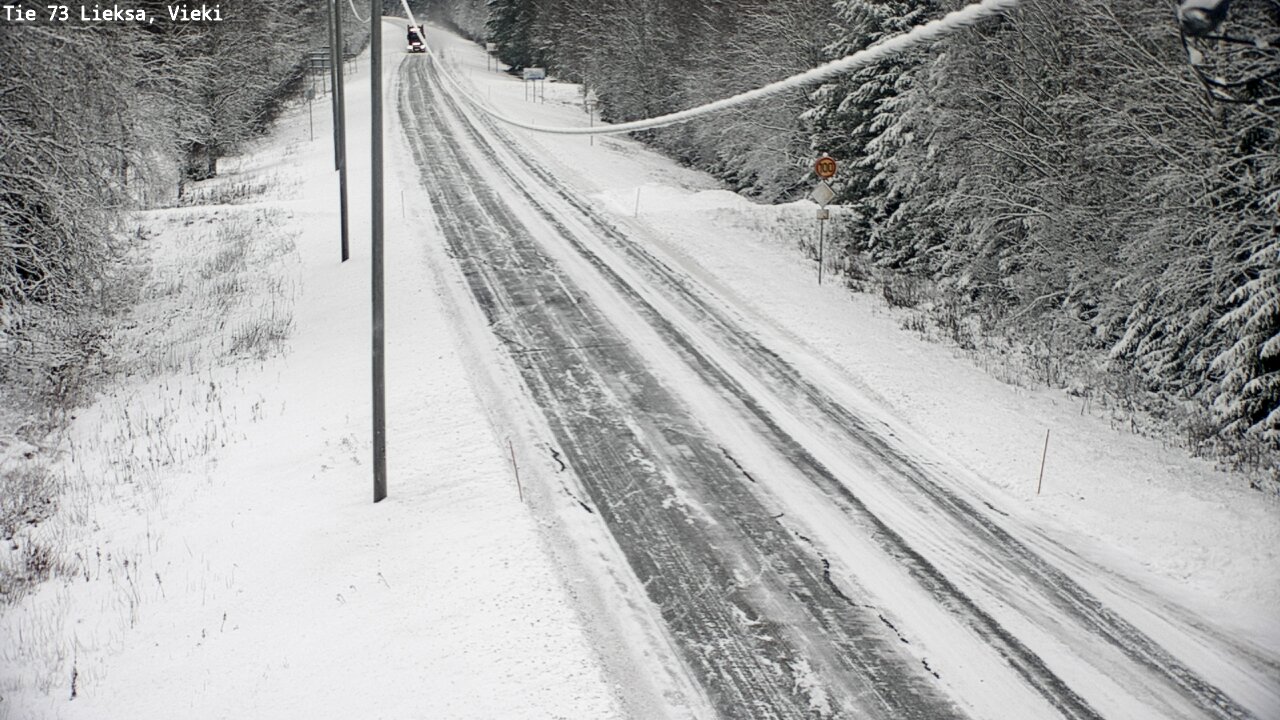 Kelikamerat Kuva Tie 73 Lieksa; Vieki, Lieksa, Pohjois-Karjala