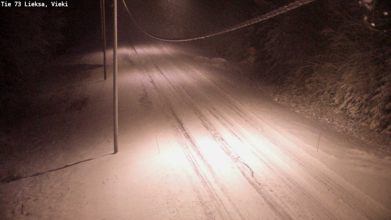 Kelikamerat Kuva Tie 73 Lieksa; Vieki, Lieksa, Pohjois-Karjala