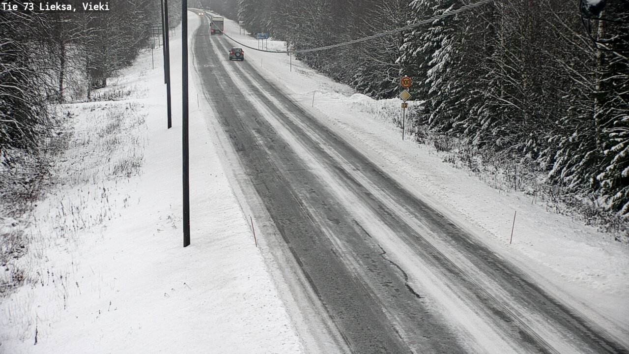 Weather Camera Image Road 73 Lieksa, Vieki, Lieksa, Pohjois-Karjala