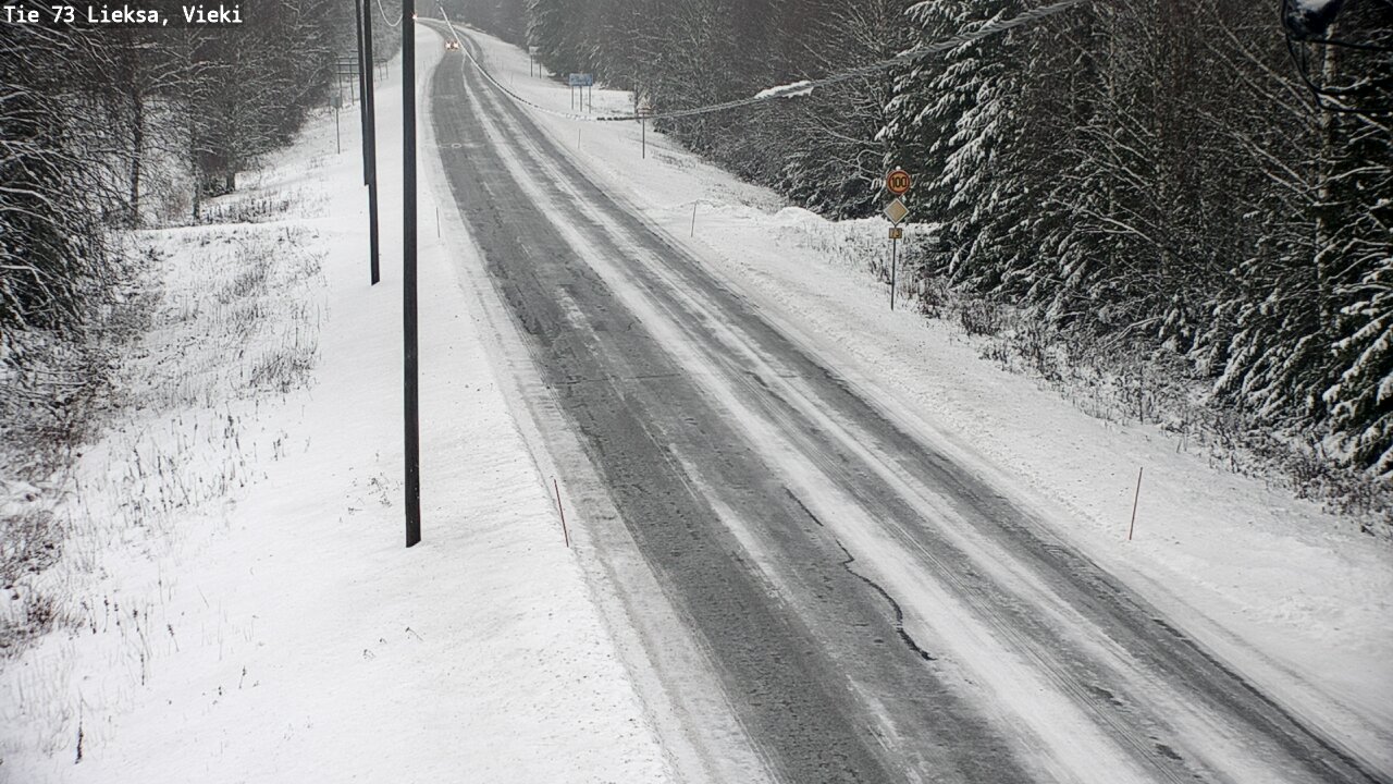 Weather Camera Image Road 73 Lieksa, Vieki, Lieksa, Pohjois-Karjala