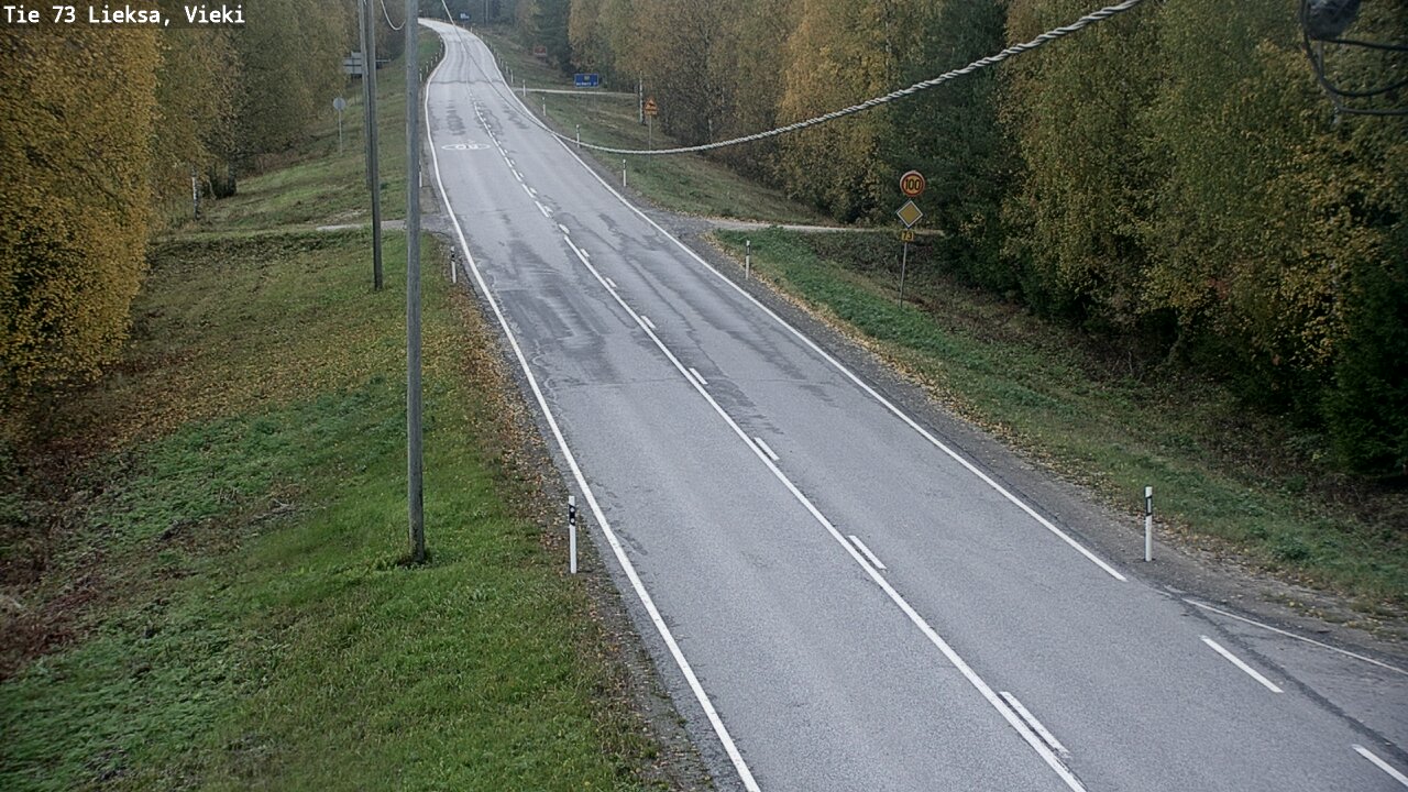Kelikamerat Kuva Tie 73 Lieksa; Vieki, Lieksa, Pohjois-Karjala