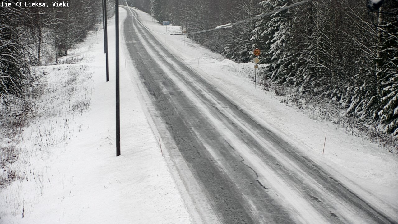 Weather Camera Image Road 73 Lieksa, Vieki, Lieksa, Pohjois-Karjala