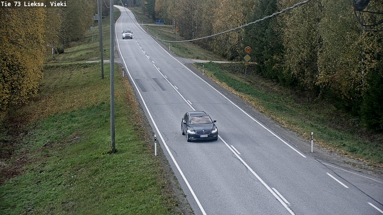 Weather Camera Image Road 73 Lieksa, Vieki, Lieksa, Pohjois-Karjala