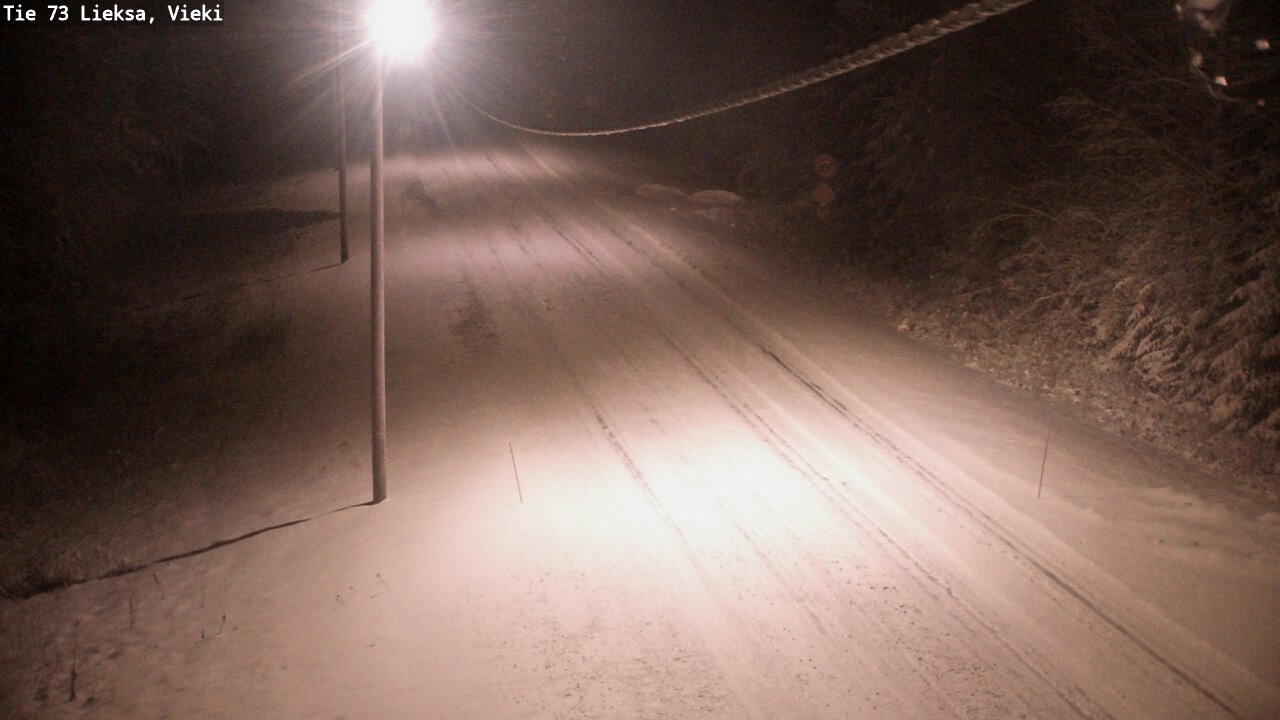 Kelikamerat Kuva Tie 73 Lieksa; Vieki, Lieksa, Pohjois-Karjala
